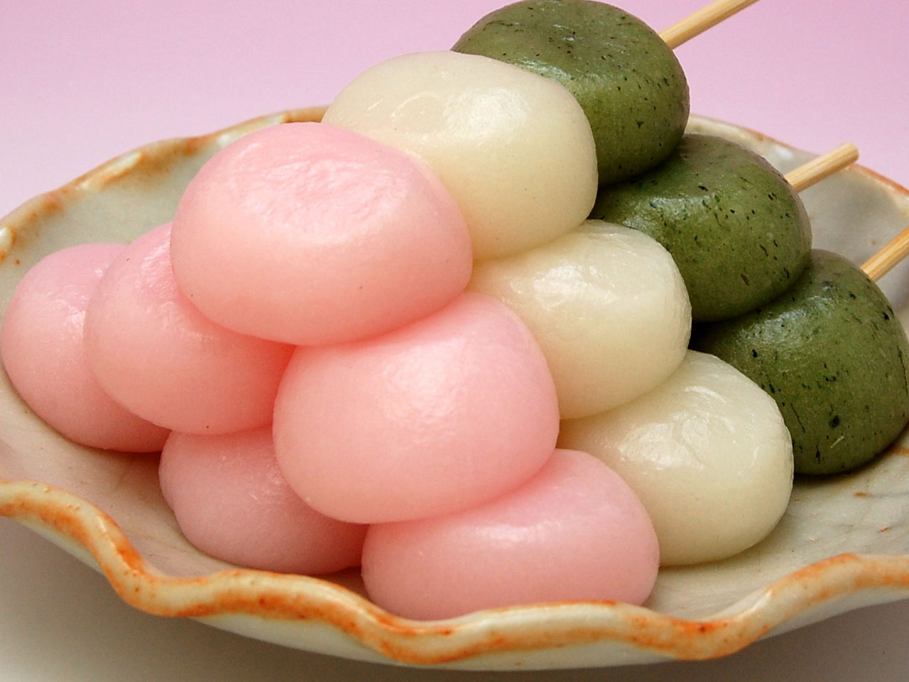 三色だんご 平八 プチ三色団子 花見だんご 15本入りパック : 生鮮卸売市場
