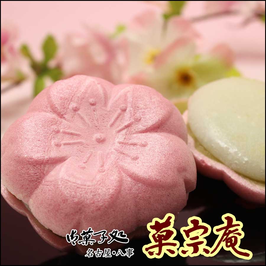 春限定！！】桜もなか【5個】 桜最中 名古屋コーチン卵スイーツ【菓宗